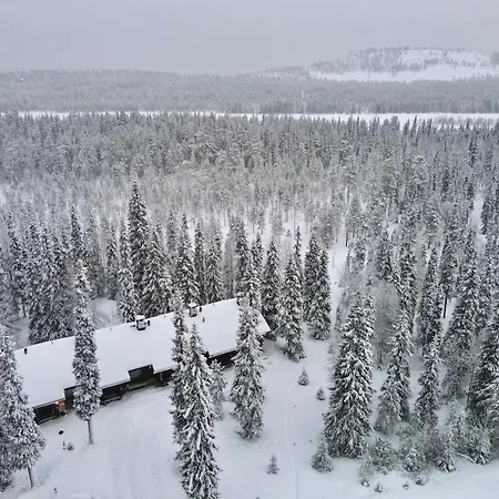Apartment Jylhaekelo - A Cozy Loghouse In The Heart Of Lapland