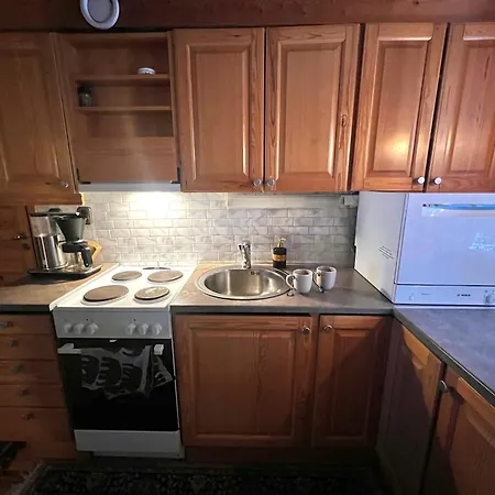 Apartment Jylhaekelo - A Cozy Loghouse In The Heart Of Lapland