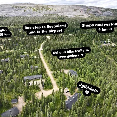 Jylhaekelo - A Cozy Loghouse In The Heart Of Lapland Luosto