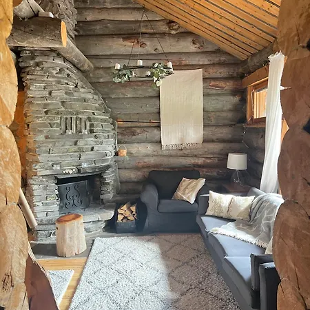 Apartamento Jylhaekelo - A Cozy Loghouse In The Heart Of Lapland